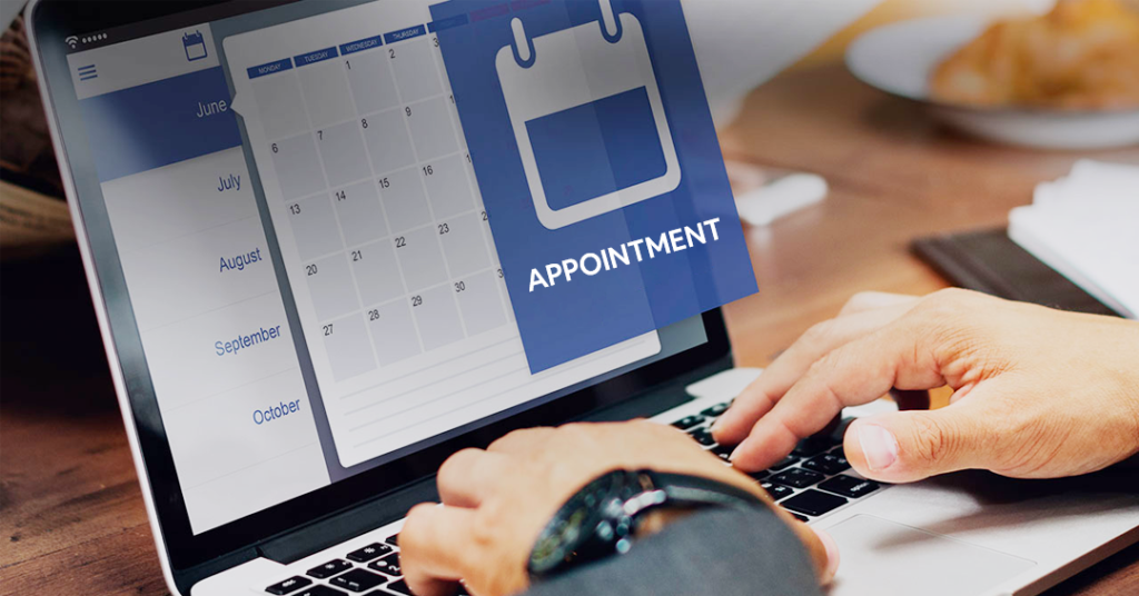Streamined appointment scheduling