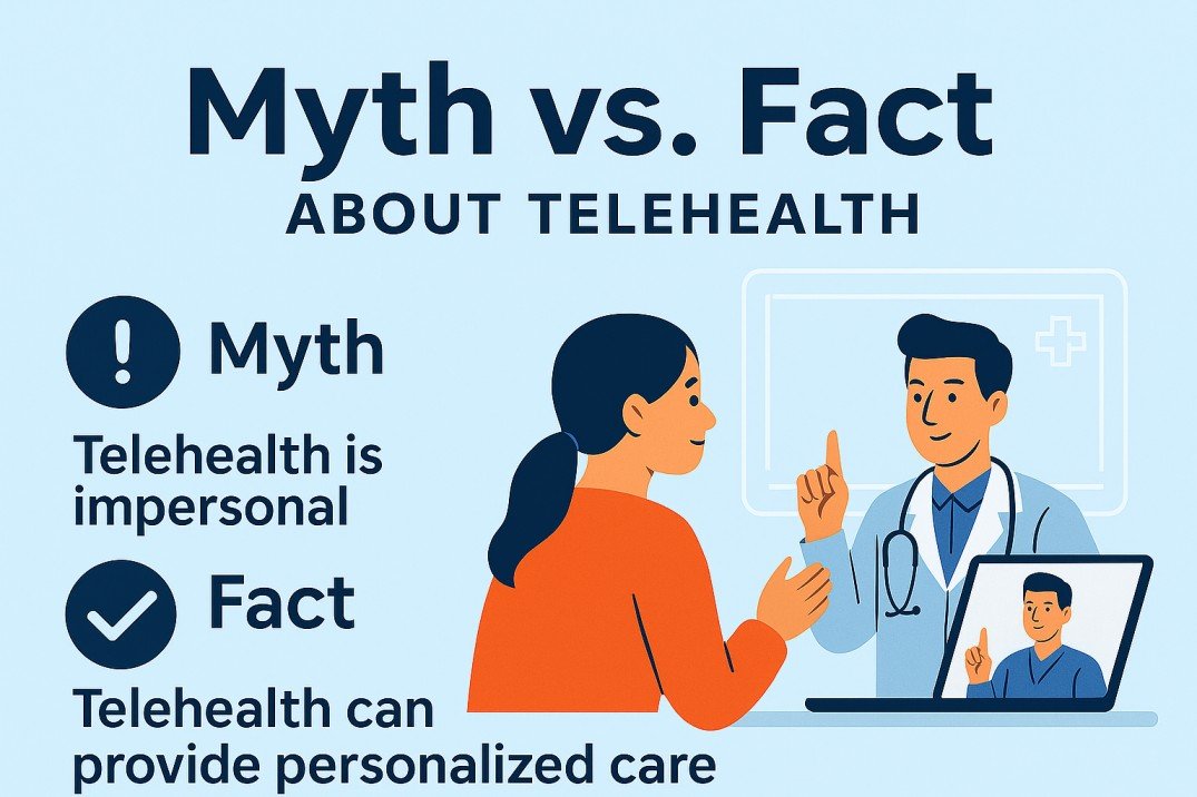 Patient accessing virtual healthcare with Virtual Medical Assist