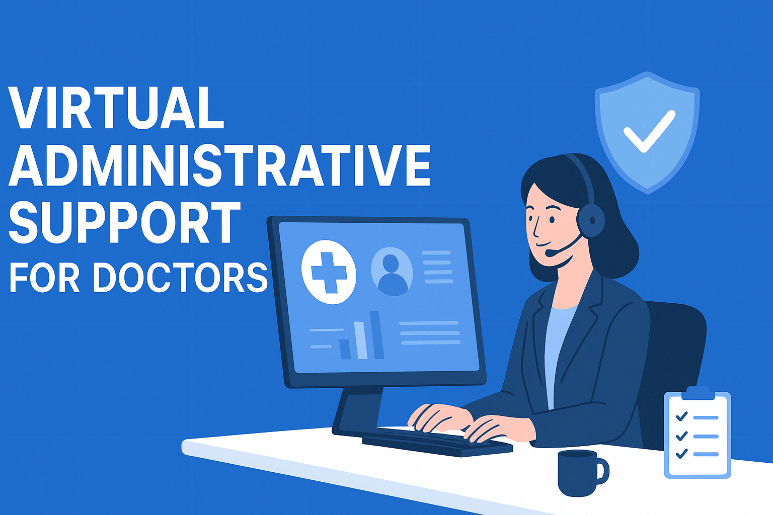 Virtual Administrative Support for Doctors – featured image