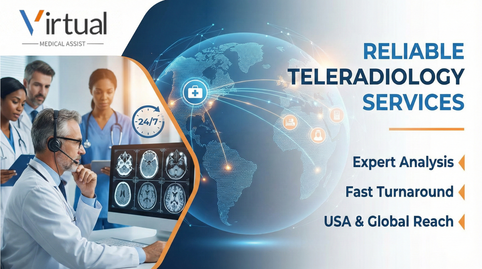 Reliable Teleradiology Services by Virtual Medical Assist